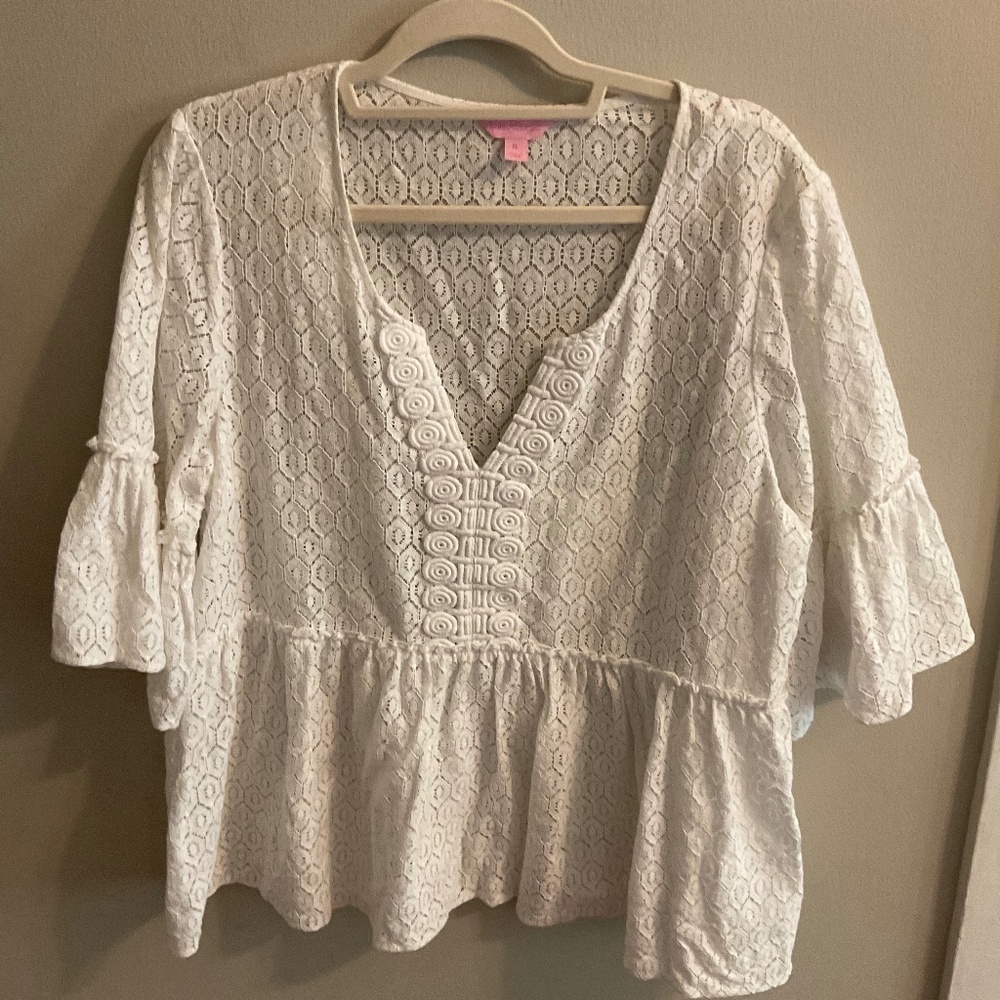 Lilly Pulitzer Lace Top